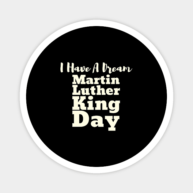 Martin Luther King Day Magnet by François Belchior